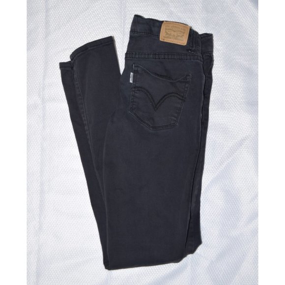 Levi's Other - Levi's Black 710 Super Skinny Jeans size 12R
